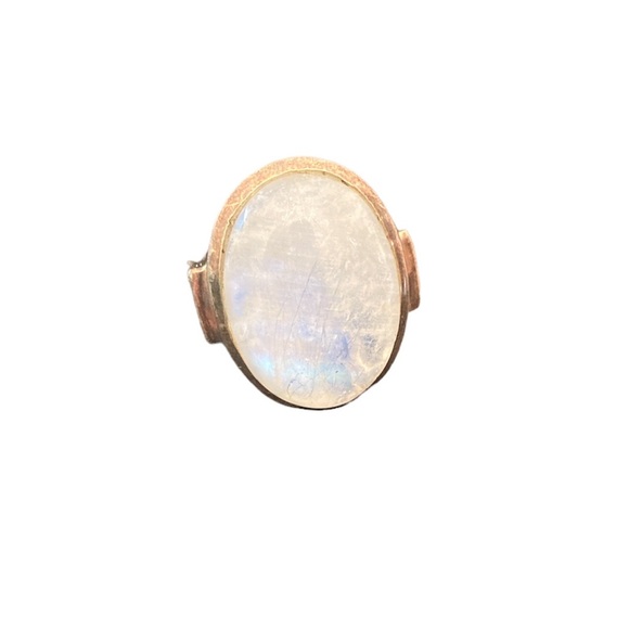 Moonstone ring size 8 - Picture 2 of 9